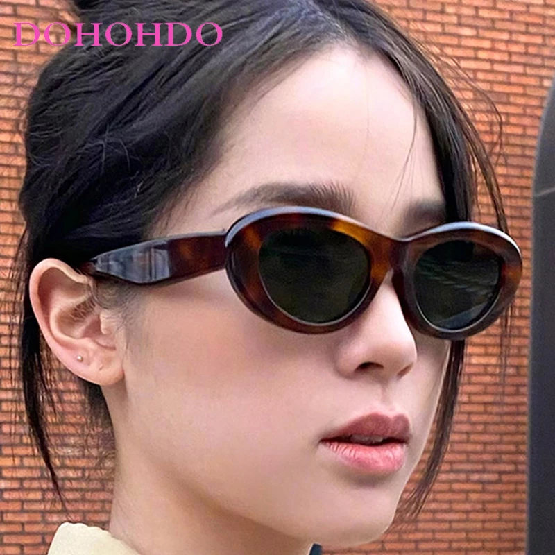 DOHOHDO Cat Eye Sunglasses Women Oval Glasses Vintage Brand Elliptic Square Sun Glasses For Female Shades Female Eyewear UV400
DOHOHDO Cat Eye Sunglasses Women Oval Glasses Vintage Brand Elliptic Square Sun Glasses For Female Shades Female Eyewear UV400