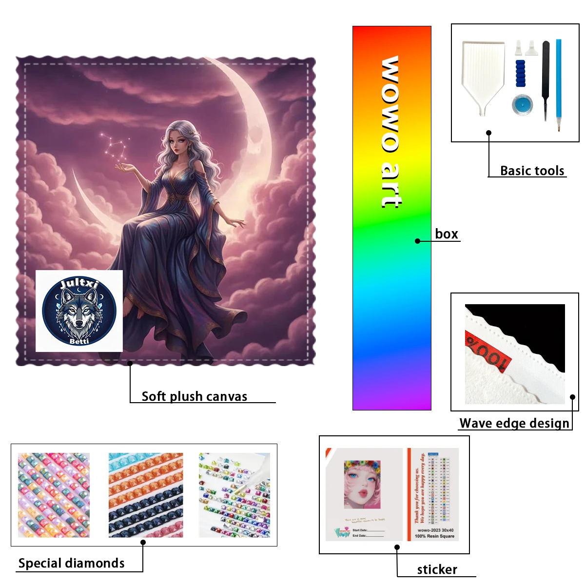 【Betti_ Diamond Art】Девушка сидит на луне Кристалл AB Горный хрусталь FD Горный хрусталь Идеальный алмаз из смолы
【Betti_ Diamond Art】Девушка сидит на луне Кристалл AB Горный хрусталь FD Горный хрусталь Идеальный алмаз из смолы