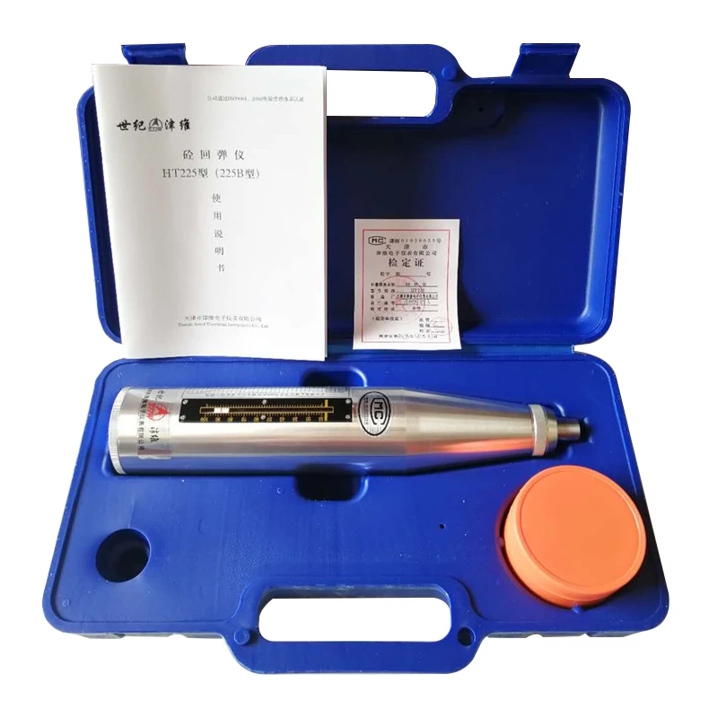 Молоток для испытания на отскок бетона Портативный молоток Шмидта Высокополимерный материал Оборудование для испытания резилиометра корпуса
Молоток для испытания на отскок бетона Портативный молоток Шмидта Высокополимерный материал Оборудование для испытания резилиометра корпуса