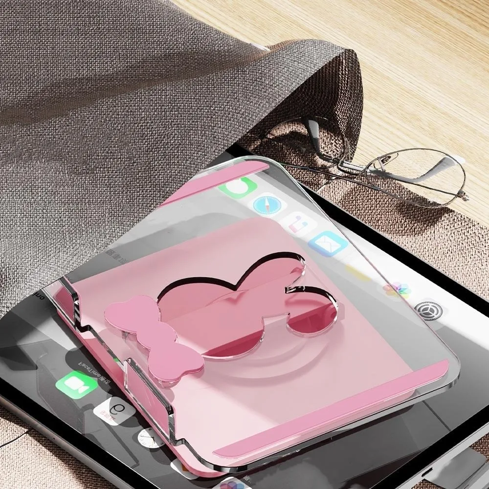 Вращающаяся складная подставка для планшета с полым кроликом, металлический каркас, складной держатель для планшета, противоскользящий многоугольный кронштейн для планшета и телефона
Вращающаяся складная подставка для планшета с полым кроликом, металлический каркас, складной держатель для планшета, противоскользящий многоугольный кронштейн для планшета и телефона