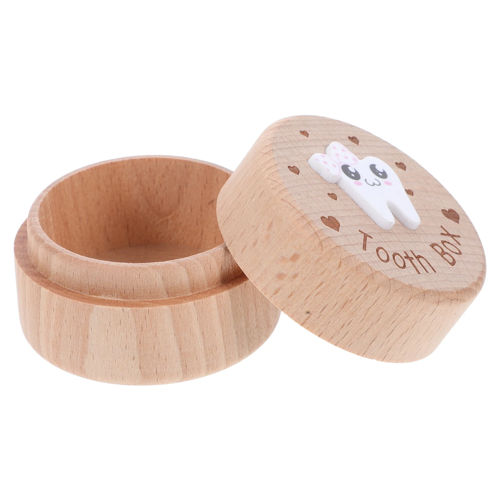 Wooden Baby Teeth Tooth Fairy Keepsake Storage Container Small Hair Saver Cute Design Safe
Wooden Baby Teeth Tooth Fairy Keepsake Storage Container Small Hair Saver Cute Design Safe