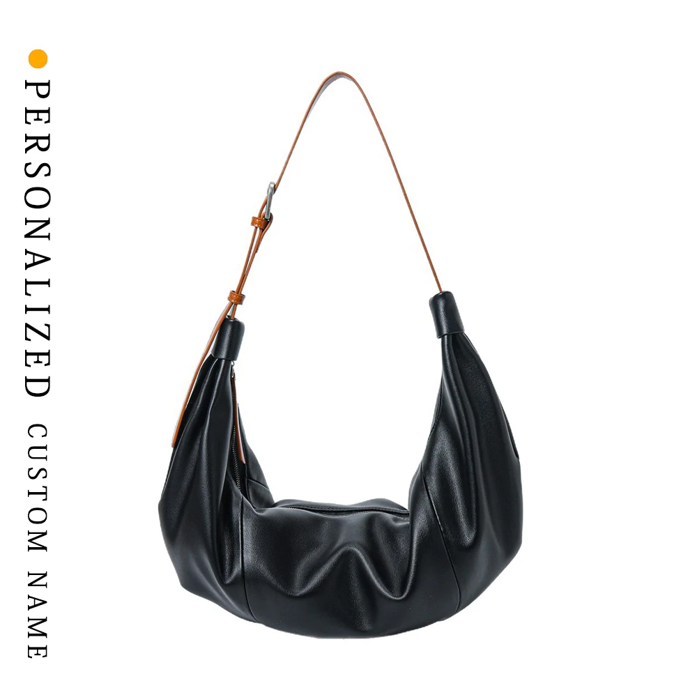 Niche design women's bag lazy style cowhide tote bag fashionable and versatile underarm dumpling bag one shoulder diagonal bag
Niche design women's bag lazy style cowhide tote bag fashionable and versatile underarm dumpling bag one shoulder diagonal bag
