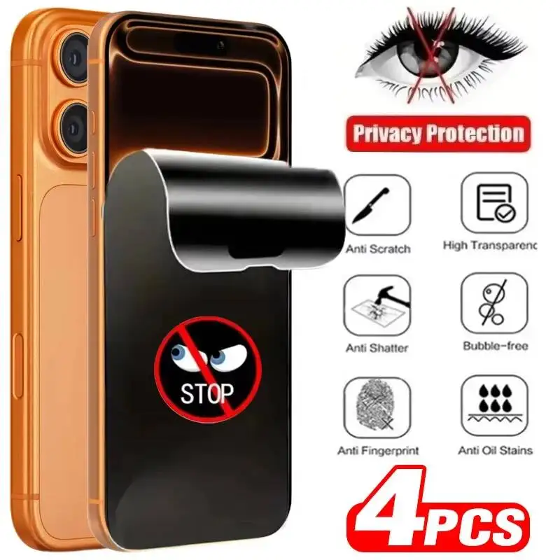 Anti-Spy Hydroge Screen Protector For Iphone 17 Air 16 14 13 11 12 15 Pro Max Plus XR XS X Self Repair Privacy Film
Anti-Spy Hydroge Screen Protector For Iphone 17 Air 16 14 13 11 12 15 Pro Max Plus XR XS X Self Repair Privacy Film