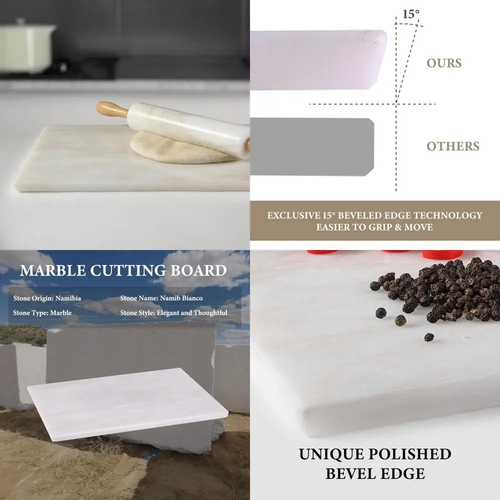 Большая разделочная доска из натурального мрамора 16x12 дюймов для кухни, сыра, мясных деликатесов и выпечки - идеальный подарок на свадьбу или новоселье
Большая разделочная доска из натурального мрамора 16x12 дюймов для кухни, сыра, мясных деликатесов и выпечки - идеальный подарок на свадьбу или новоселье