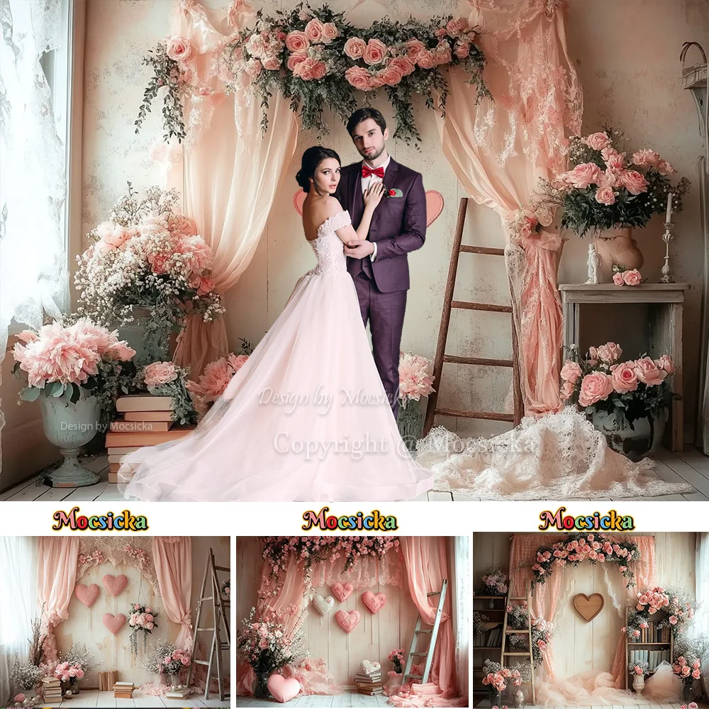 Mocsicka Background For Valentine Photography Pink Curtains Flower Room Backdrop Decor Girl Birthday Photo Wedding Party Booth
Mocsicka Background For Valentine Photography Pink Curtains Flower Room Backdrop Decor Girl Birthday Photo Wedding Party Booth