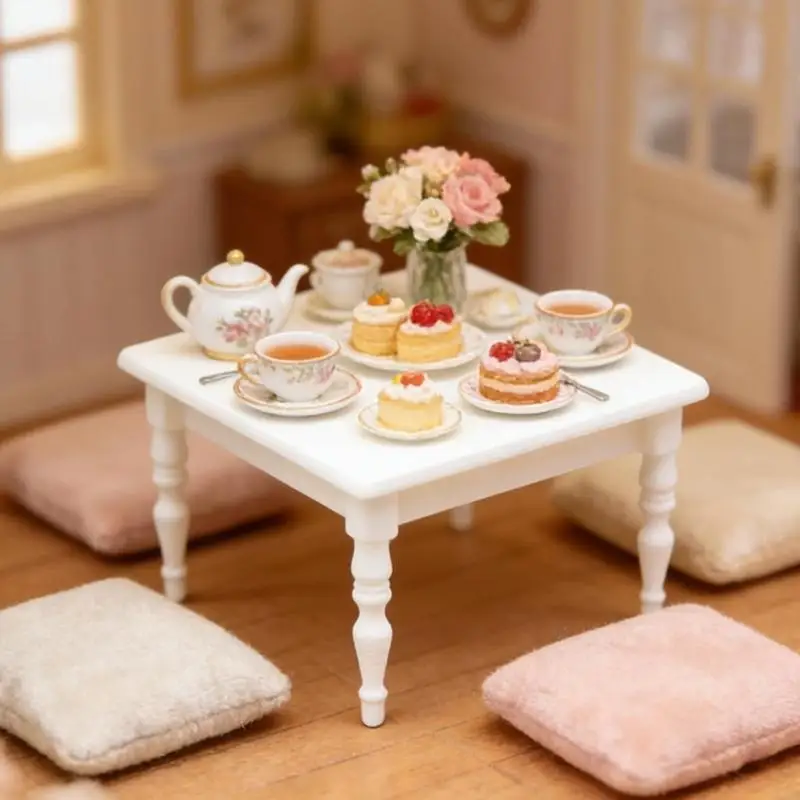 1:12 Miniature Doll House Coffee Table Model Square Table Furniture For Kids Playroom Decoration Sand Model Setting A2UB
1:12 Miniature Doll House Coffee Table Model Square Table Furniture For Kids Playroom Decoration Sand Model Setting A2UB
