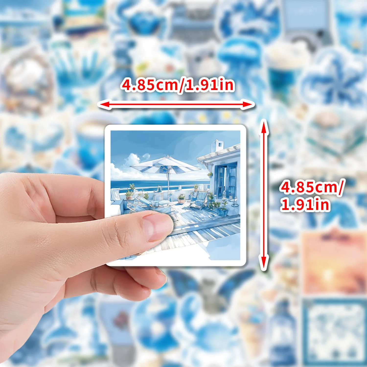 50PCS Aesthetic Blue Coast Stickers Creative Decoration Mobile Phone Case Notebook Water Cup Skateboard DIY Graffiti Toys Gifts
50PCS Aesthetic Blue Coast Stickers Creative Decoration Mobile Phone Case Notebook Water Cup Skateboard DIY Graffiti Toys Gifts