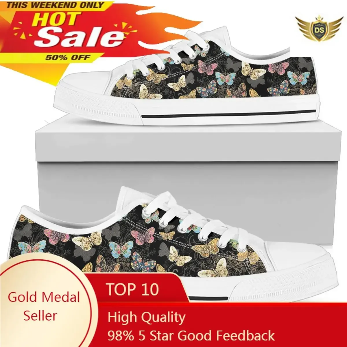 Shoes For Women Butterflies Design Low Top Canvas Flats Female Shoes Summer Shoes Women
Shoes For Women Butterflies Design Low Top Canvas Flats Female Shoes Summer Shoes Women