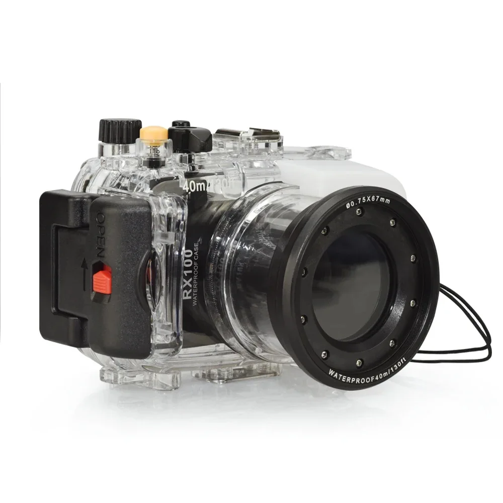 Waterproof camera case for soni Rx100 Black Card Camera 40m Underwater Photography Case
Waterproof camera case for soni Rx100 Black Card Camera 40m Underwater Photography Case