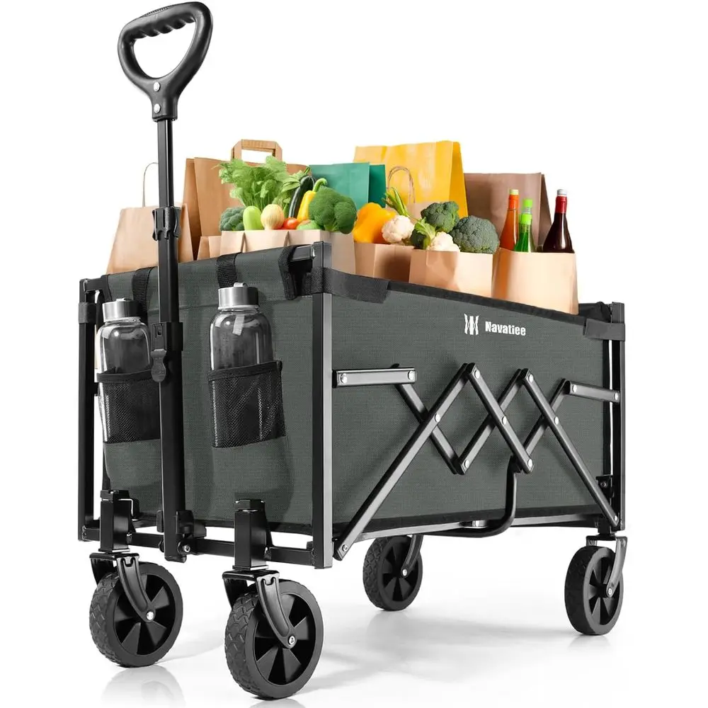 Портативная складная тележка на колесах, грузоподъемность 220 фунтов, универсальная тележка для покупок, легкая мини-тележка для перевозки грузов.
Портативная складная тележка на колесах, грузоподъемность 220 фунтов, универсальная тележка для покупок, легкая мини-тележка для перевозки грузов.