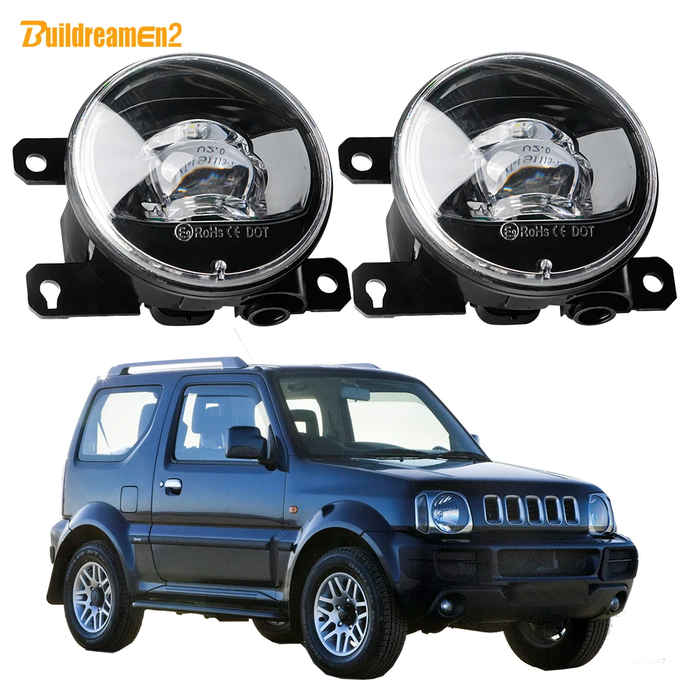 2 X LED Lens Fog Light Assembly H11 8000LM Car Front Bumper Fog Lamp For Suzuki Jimny Closed Off-Road Vehicle 1998-2023
2 X LED Lens Fog Light Assembly H11 8000LM Car Front Bumper Fog Lamp For Suzuki Jimny Closed Off-Road Vehicle 1998-2023