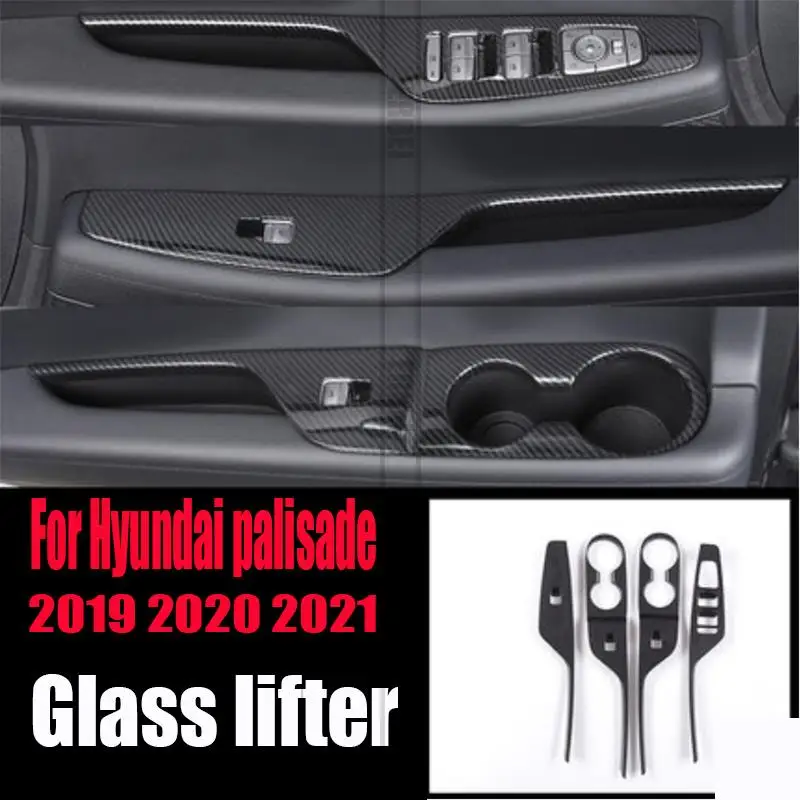 For 2019 2020 2021 Hyundai palisade glass lifter carbon fiber pattern interior decoration sticker anti-scratch protection set
For 2019 2020 2021 Hyundai palisade glass lifter carbon fiber pattern interior decoration sticker anti-scratch protection set