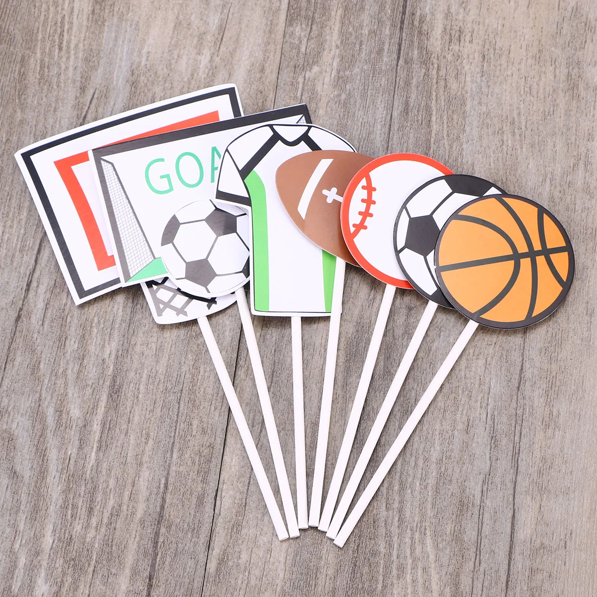 5pcs Basketball Cake Toppers Pitching Bar Card Insert Cupcake Decorations Birthday Party Supplies Safe Easy Use Handmade Crafts
5pcs Basketball Cake Toppers Pitching Bar Card Insert Cupcake Decorations Birthday Party Supplies Safe Easy Use Handmade Crafts