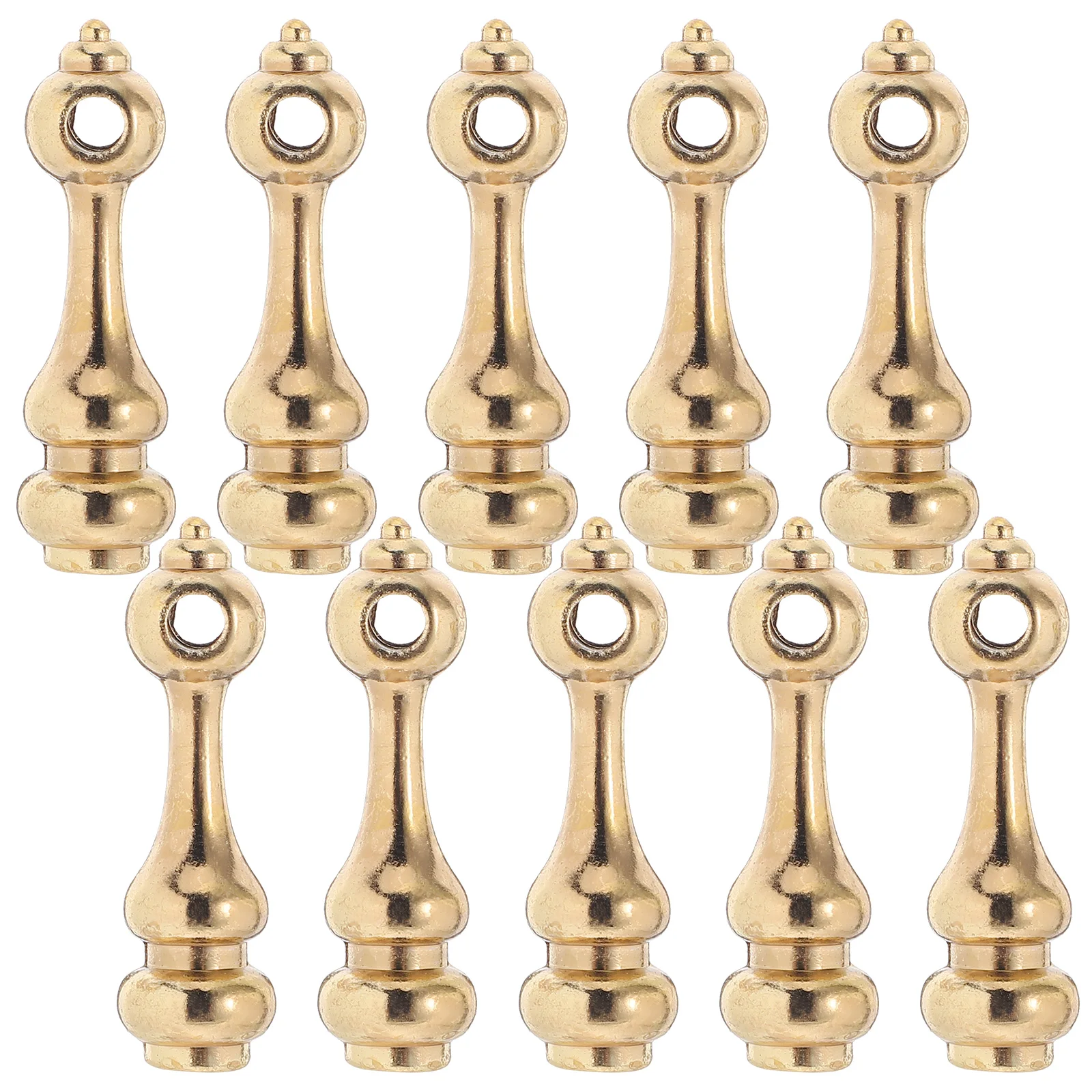 10 Pcs Fence Accessories Cart Connectors Furniture Hardware Decorative Cabinet Spindles Golden
10 Pcs Fence Accessories Cart Connectors Furniture Hardware Decorative Cabinet Spindles Golden