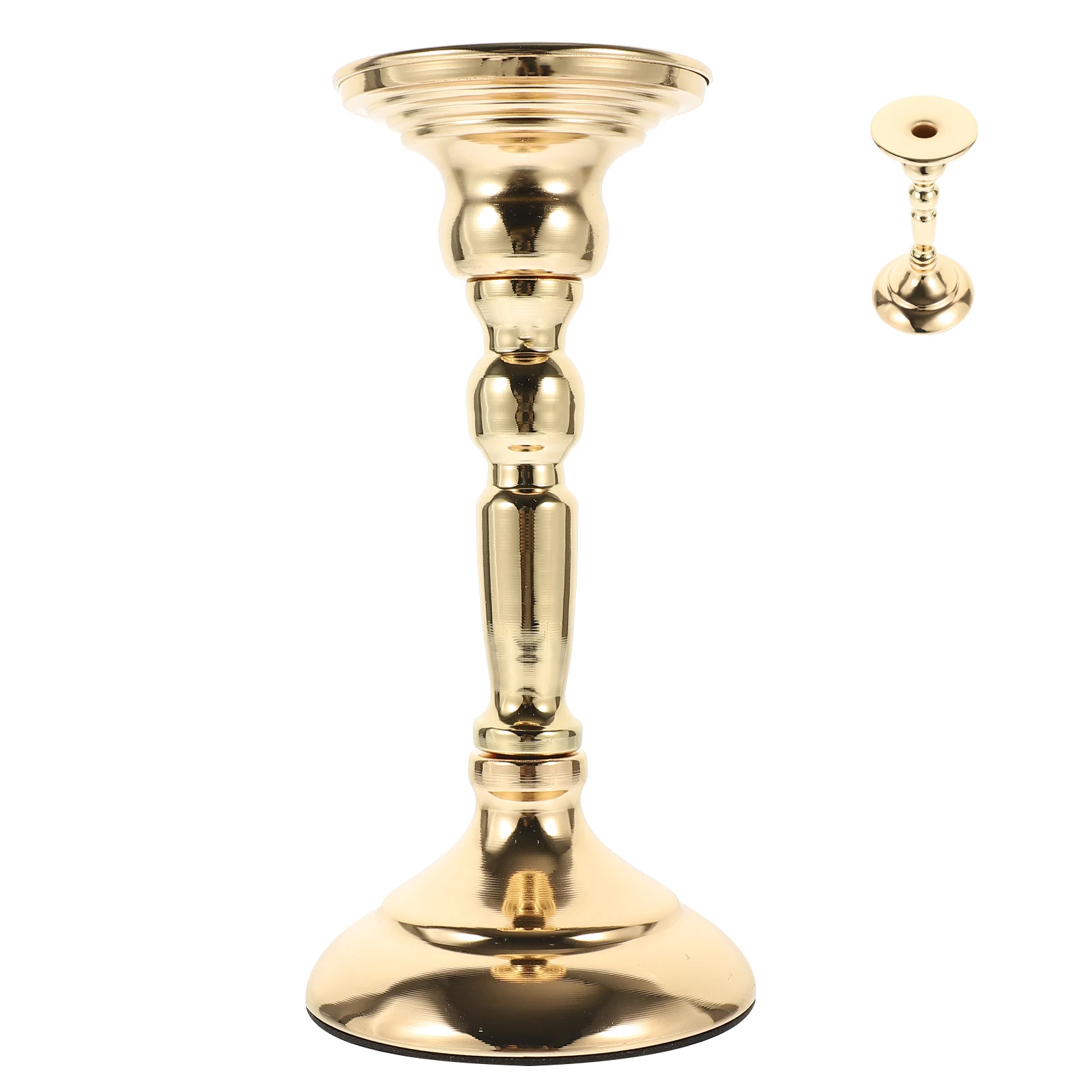 1pc Metal Candlestick Large Home Decor Elegant Candleholder Metal Candleholder Material Simple Design Scene Layout
1pc Metal Candlestick Large Home Decor Elegant Candleholder Metal Candleholder Material Simple Design Scene Layout