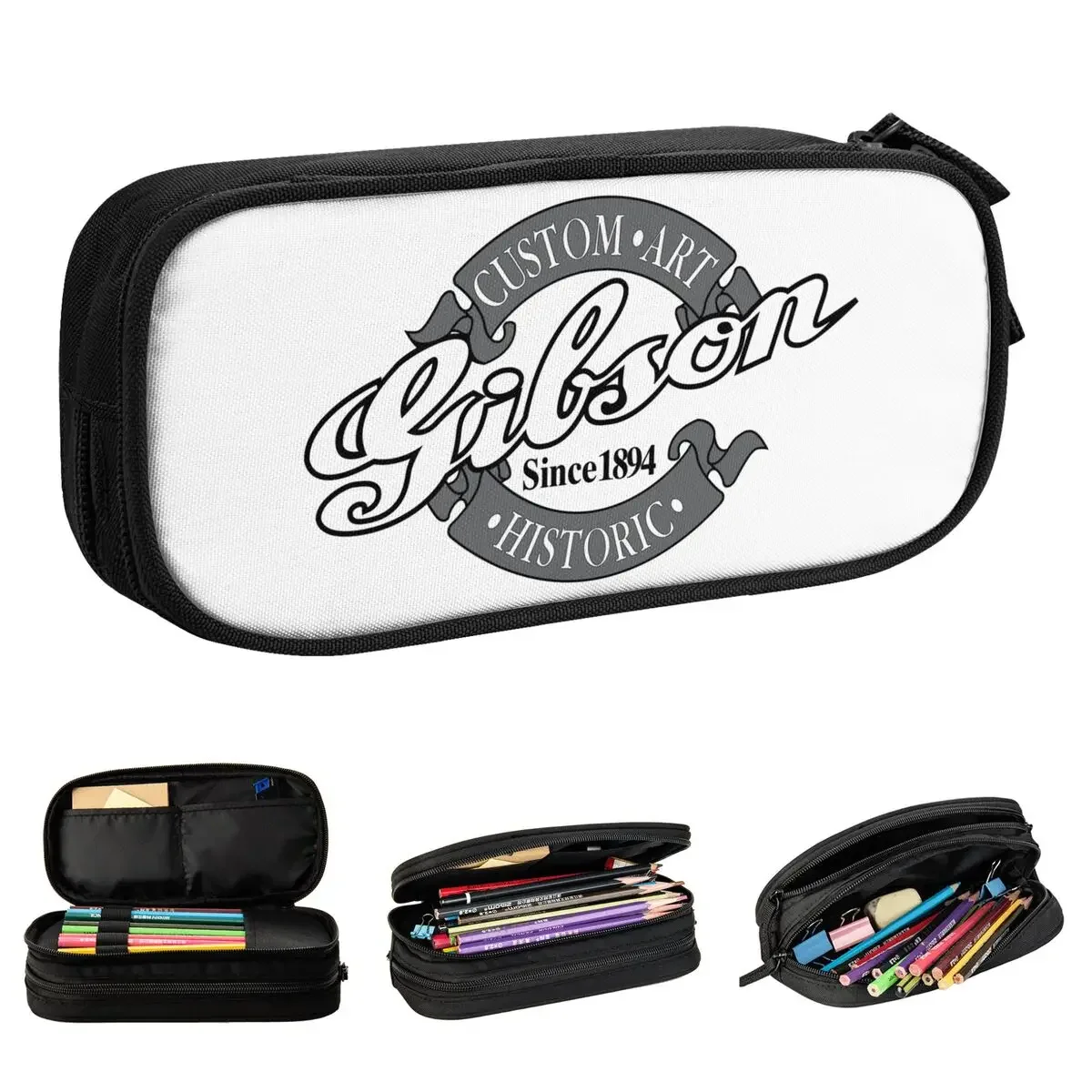 Gibsons гитара рок пеналы держатель для ручек пеналы студенческие большие вместительные школьные косметические пеналы
Gibsons гитара рок пеналы держатель для ручек пеналы студенческие большие вместительные школьные косметические пеналы