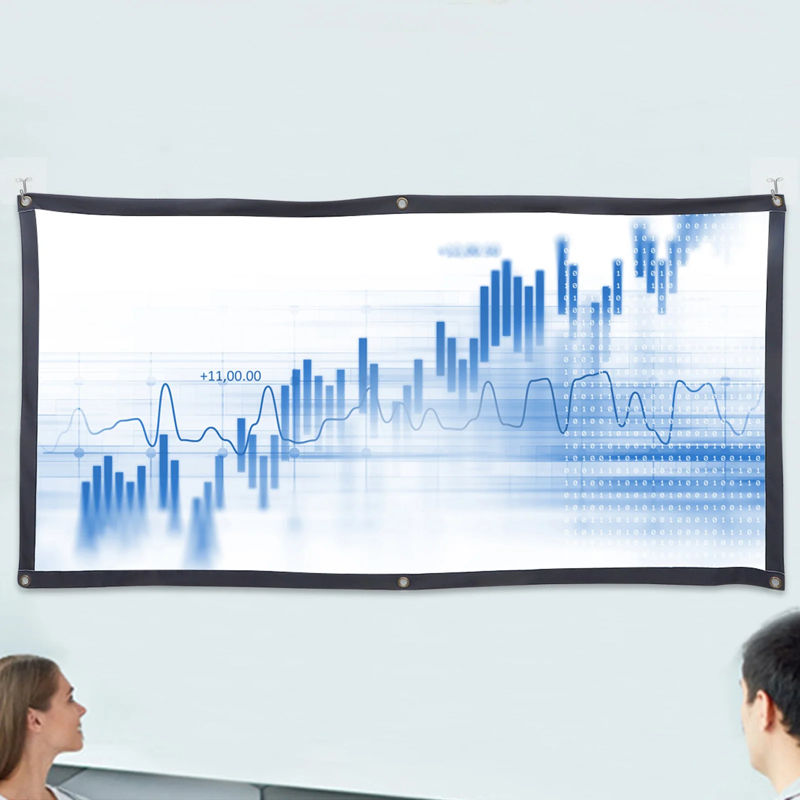 Portable Projector Screen Cloth Set 60 Inch 16:9 Foldable Black White Anti glare Polyester Indoor Outdoor Home Classroom Office
Portable Projector Screen Cloth Set 60 Inch 16:9 Foldable Black White Anti glare Polyester Indoor Outdoor Home Classroom Office