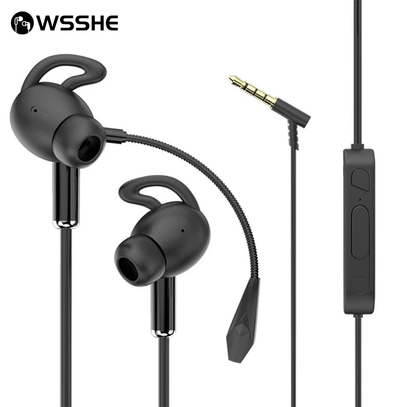 Wired Earbuds Sports Headphone 3.5mm Music Earphone Stereo In-Ear Headset with Mic For Samsung Xiaomi Mobile Phone Universal
Wired Earbuds Sports Headphone 3.5mm Music Earphone Stereo In-Ear Headset with Mic For Samsung Xiaomi Mobile Phone Universal