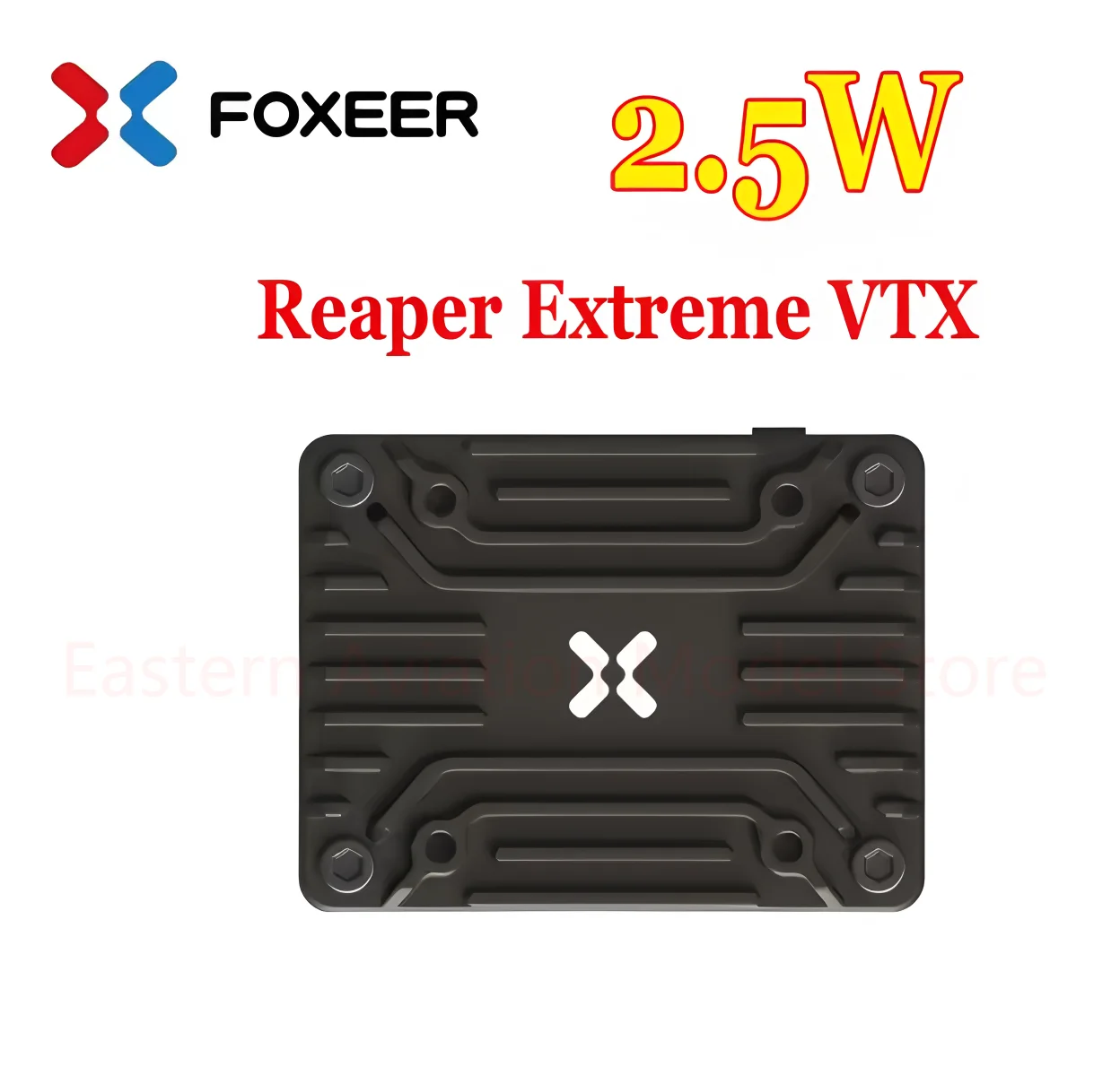 Foxeer Reaper Extreme 2.5W VTX 5.8G 72CH Pitmode 2500mW Build-in Mic CNC Heat Dissipation Shell 2-8S 20X20mm for FPV Long Range
Foxeer Reaper Extreme 2.5W VTX 5.8G 72CH Pitmode 2500mW Build-in Mic CNC Heat Dissipation Shell 2-8S 20X20mm for FPV Long Range