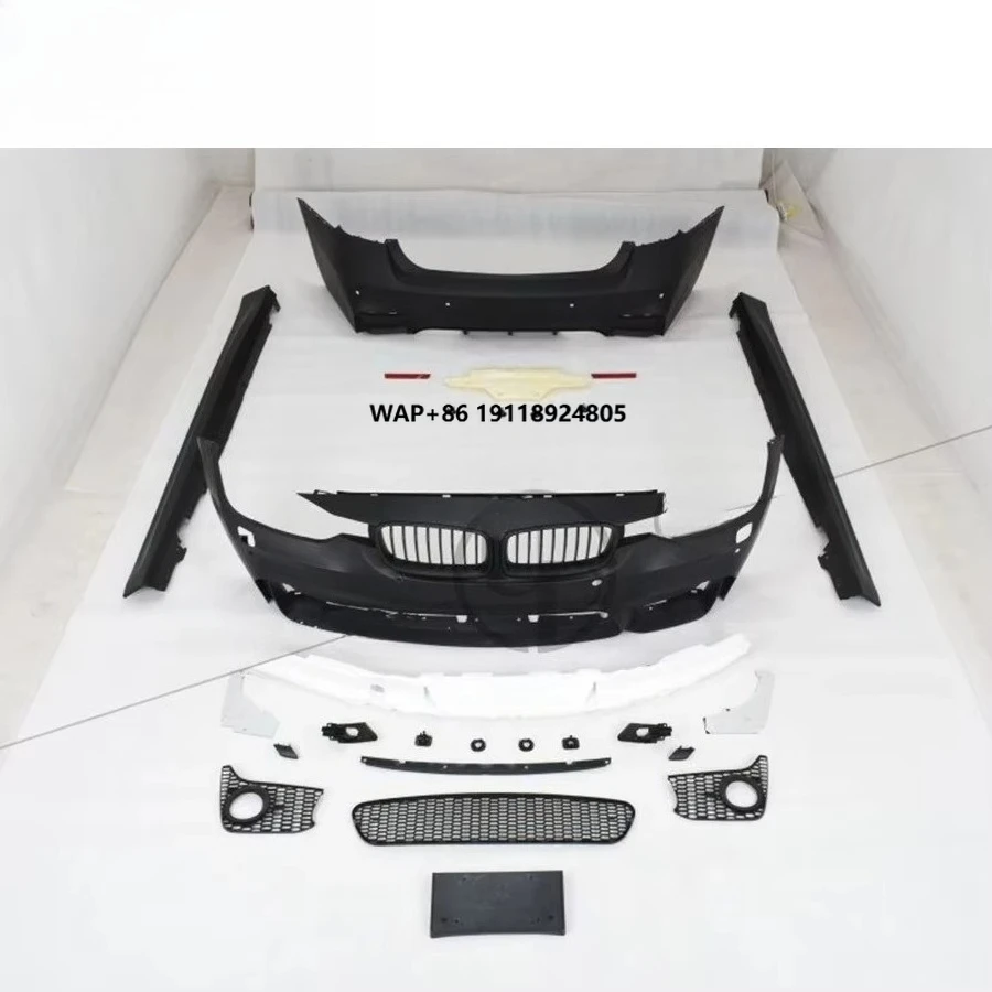 3 Series F30 M3 Body Kit to M3 Style with Front Bumper Rear Bumper and Side Skirt High Quality PP Material Car Kit
3 Series F30 M3 Body Kit to M3 Style with Front Bumper Rear Bumper and Side Skirt High Quality PP Material Car Kit