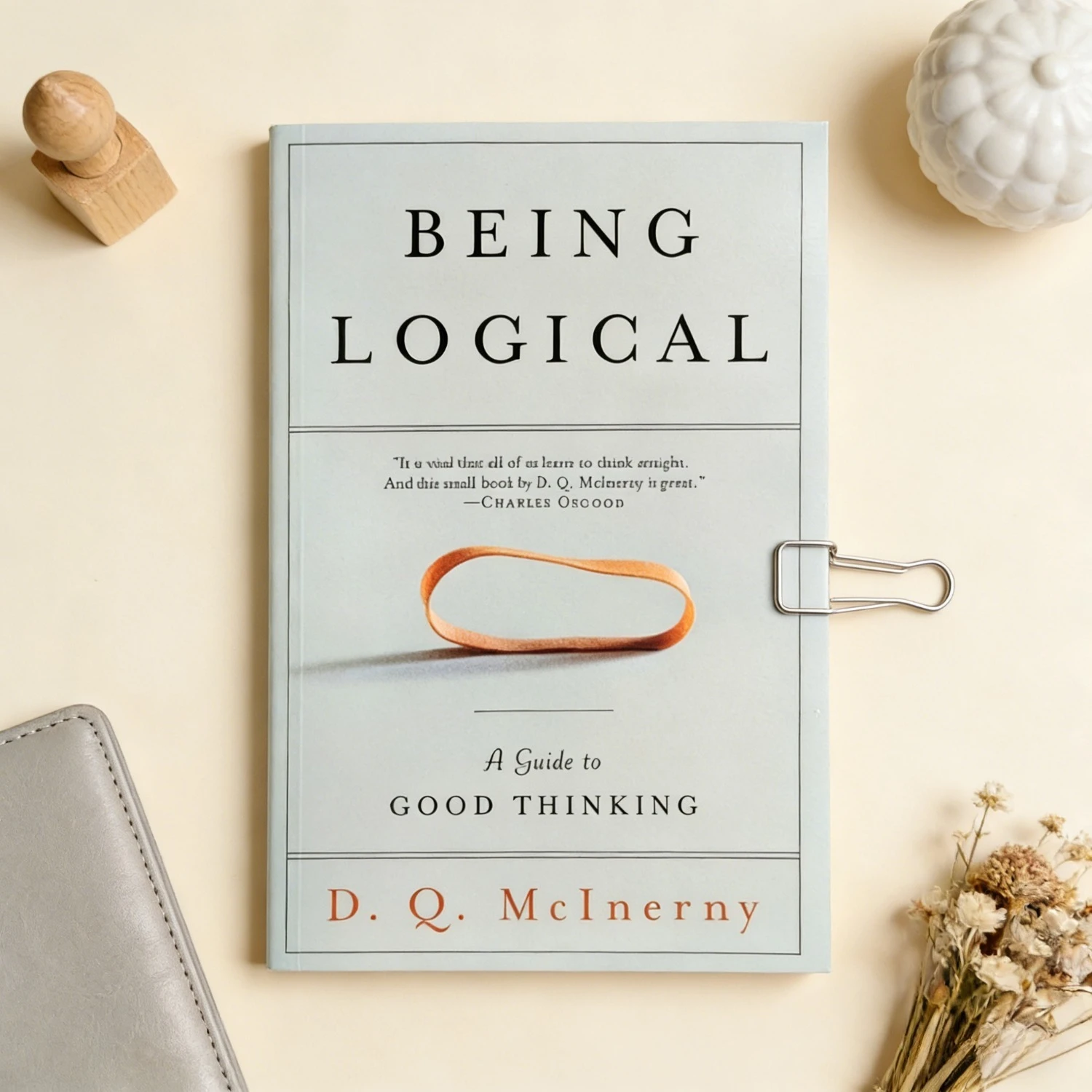 Being Logical By D.Q. McInerny | A Guide To Good Thinking Practical Logic & Critical Thinking Skills English Book
Being Logical By D.Q. McInerny | A Guide To Good Thinking Practical Logic & Critical Thinking Skills English Book