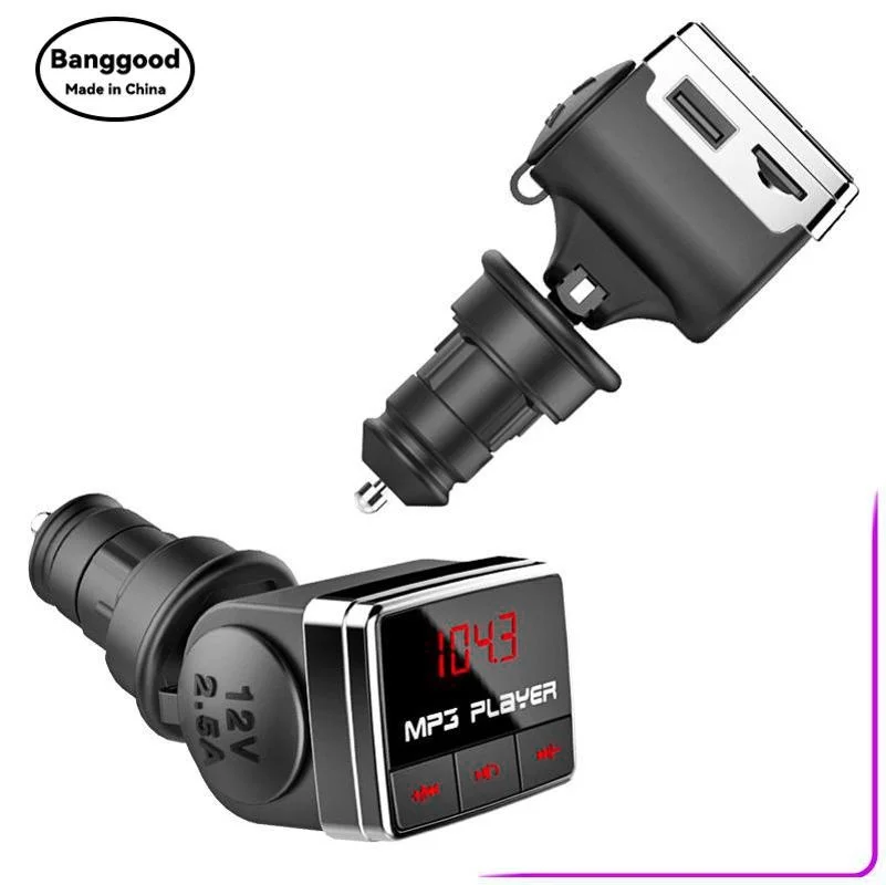 BT10 Auto Supplies Car Bluetooth Player with Cigarette Lighter Expansion Can Insert Card and U Disk 2.1A
BT10 Auto Supplies Car Bluetooth Player with Cigarette Lighter Expansion Can Insert Card and U Disk 2.1A