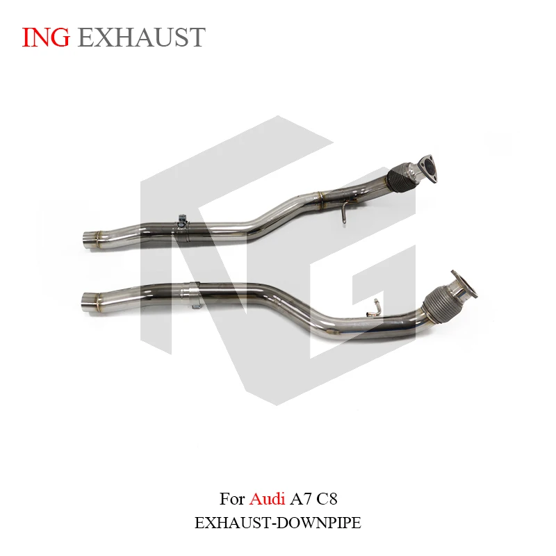 ING Exhaust System High Performance Front Pipe for Audi A7 c8 2019 3.0t Racing Stainless steel 304 Car Accessories
ING Exhaust System High Performance Front Pipe for Audi A7 c8 2019 3.0t Racing Stainless steel 304 Car Accessories