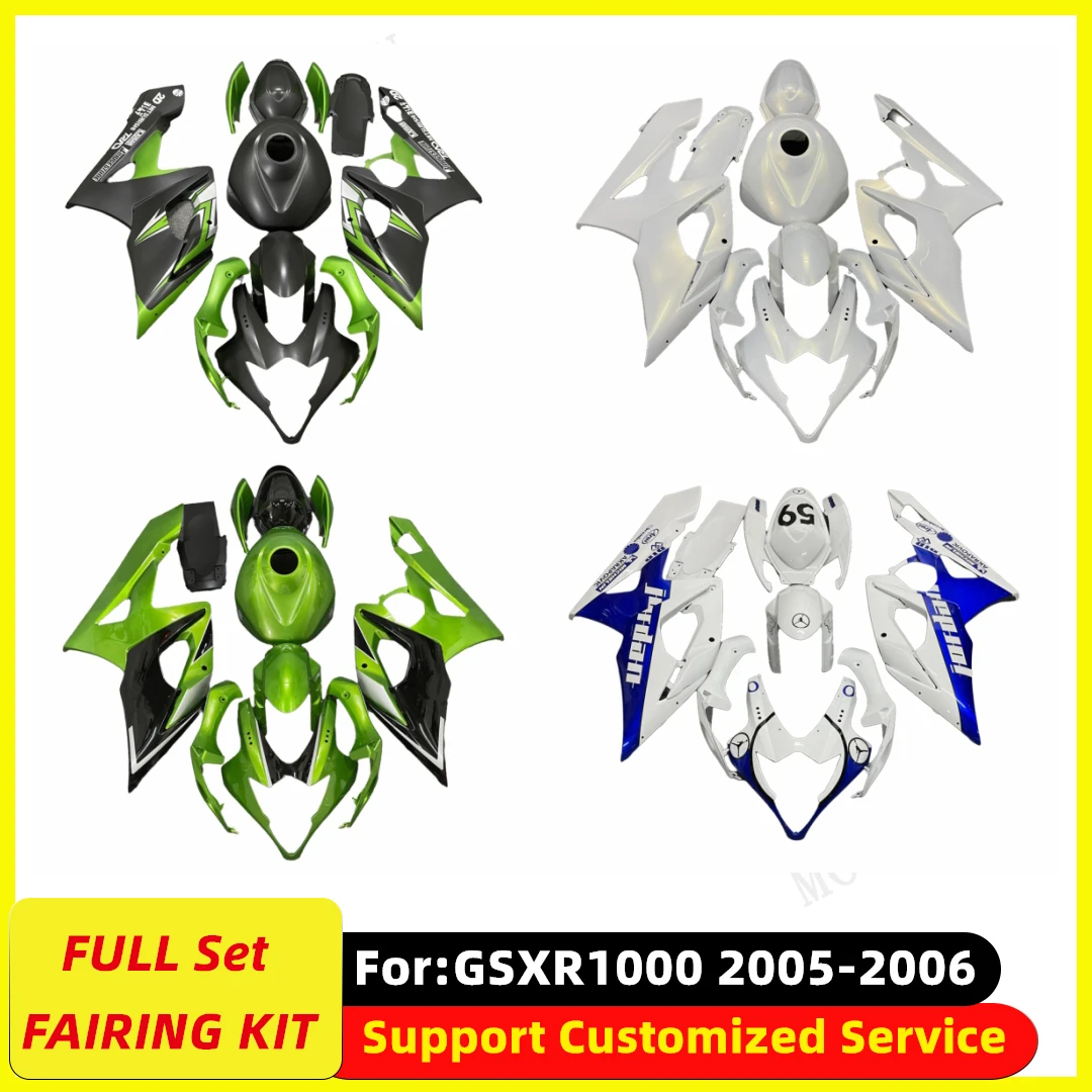For GSXR1000 05 06 GSX-R1000 K5 2005 2006 fairing fit Motorcycle Bodywork Set Injection Mold ABS Plastics Full Fairings Kit zxmt
For GSXR1000 05 06 GSX-R1000 K5 2005 2006 fairing fit Motorcycle Bodywork Set Injection Mold ABS Plastics Full Fairings Kit zxmt