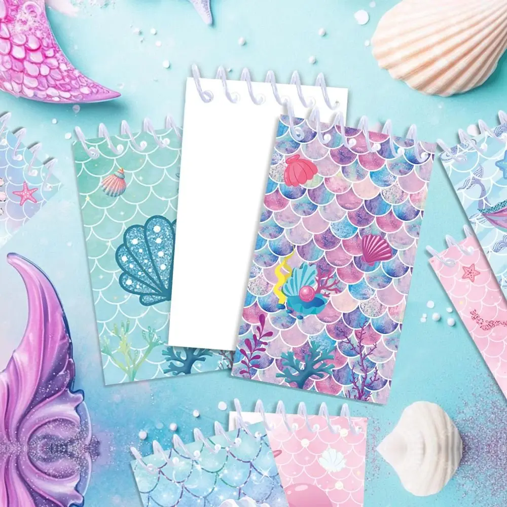 8pcs New Mermaid Theme Pocket Notebooks Stationery Tearable Coil Booklet Mini Portable Notepads
8pcs New Mermaid Theme Pocket Notebooks Stationery Tearable Coil Booklet Mini Portable Notepads