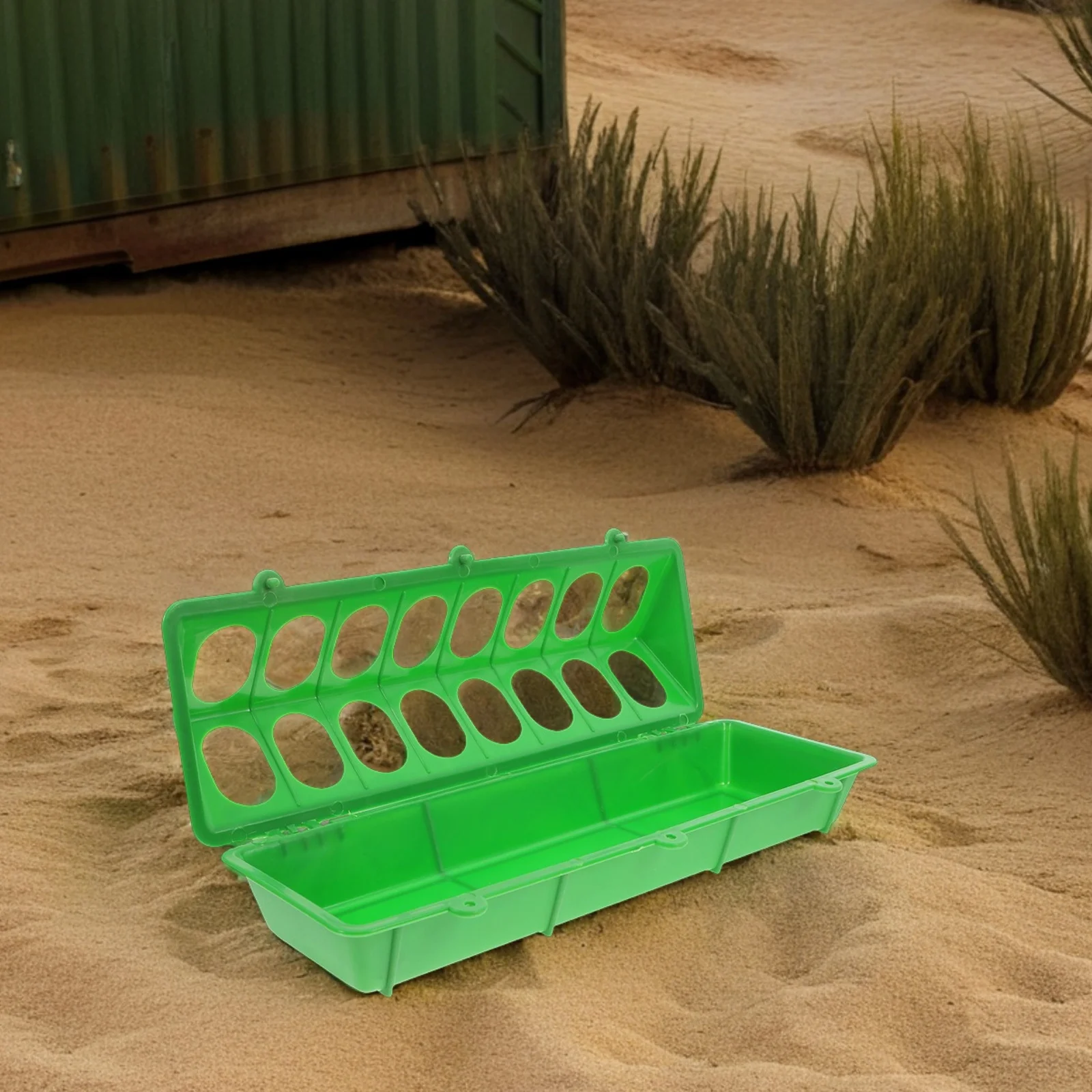 Pigeon Feeder Plastic Small Chicken Feed Tray Spill Proof Large Capacity For Outdoor Use Poultry Feeding Dish Feeder For
Pigeon Feeder Plastic Small Chicken Feed Tray Spill Proof Large Capacity For Outdoor Use Poultry Feeding Dish Feeder For