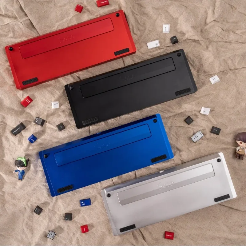 Soso-65% Mechanical Keyboard Kit Tri-mode Hot Swap Customized Aluminum 65 Key Gaming Mechanical Keyboard Kit Office Accessories
Soso-65% Mechanical Keyboard Kit Tri-mode Hot Swap Customized Aluminum 65 Key Gaming Mechanical Keyboard Kit Office Accessories