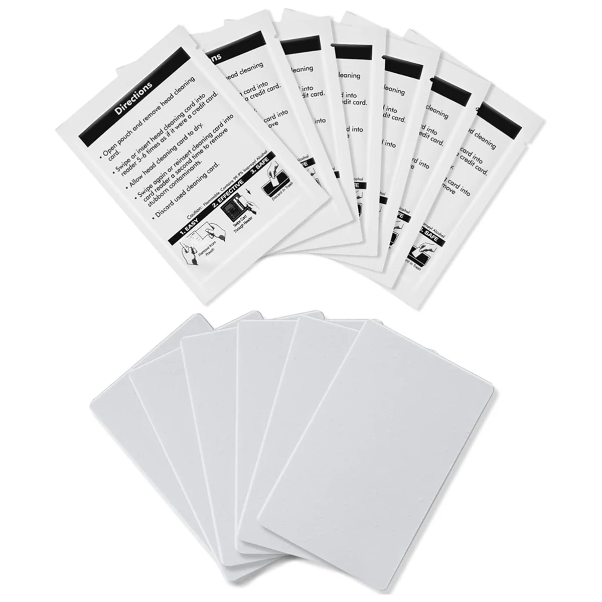 EYFL-CR80 Cleaning Cards, Dual Side Card Reader Cleaner, POS Swipe Terminal Cleaning Cards CK-CR80 Card Chip Cleaner (10PCS)
EYFL-CR80 Cleaning Cards, Dual Side Card Reader Cleaner, POS Swipe Terminal Cleaning Cards CK-CR80 Card Chip Cleaner (10PCS)