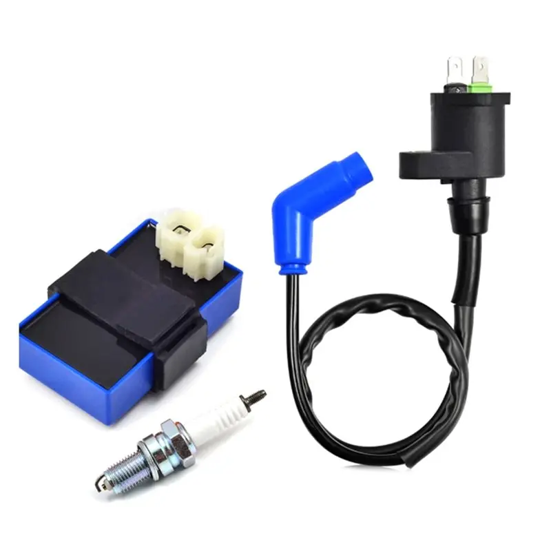 CDI Box Spark Plug Ignition Coil 30410-HC4-770, 30510-HC4-000 For Honda Fourtrax 300 TRX300 2X4 4X4 1990-1993
CDI Box Spark Plug Ignition Coil 30410-HC4-770, 30510-HC4-000 For Honda Fourtrax 300 TRX300 2X4 4X4 1990-1993
