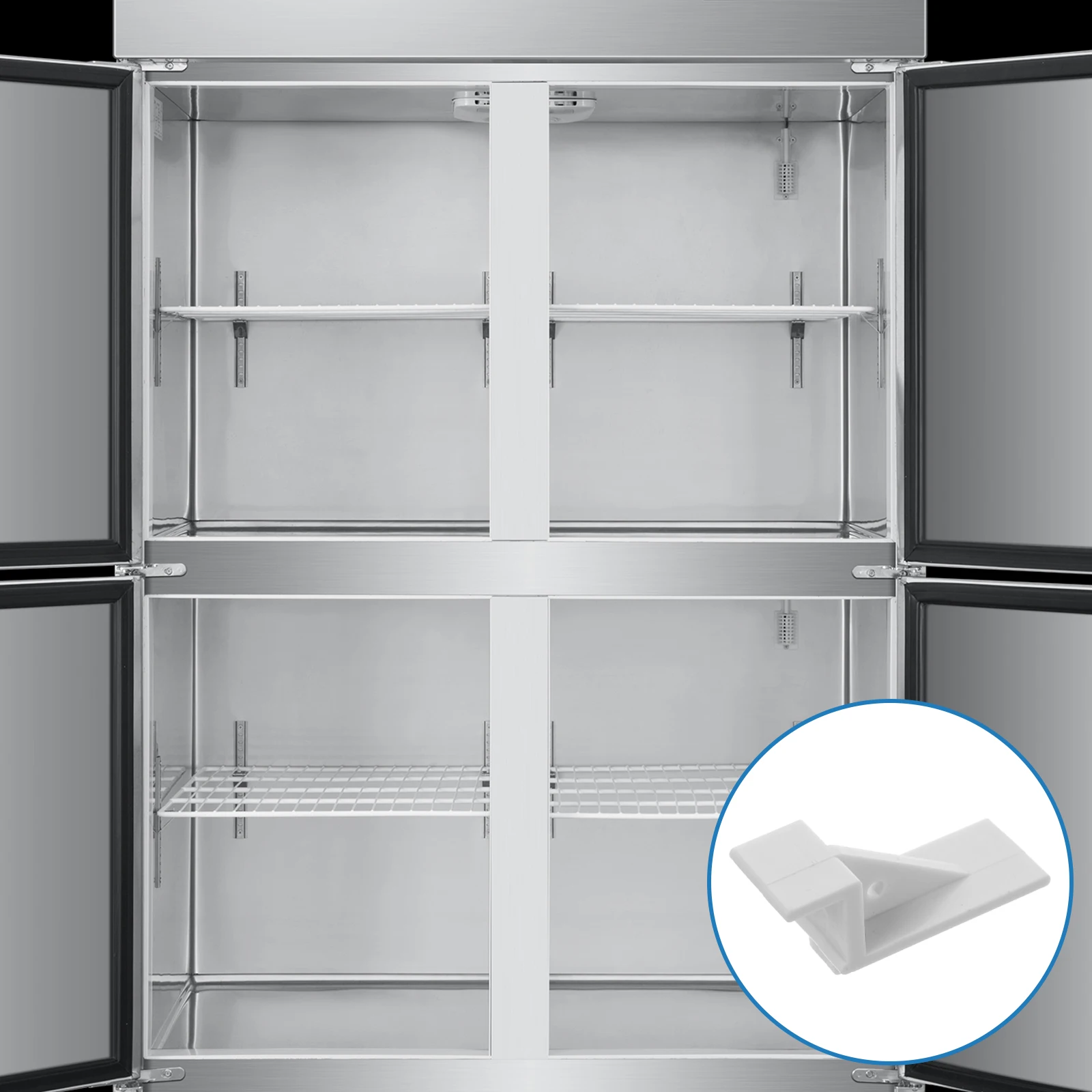 10pcs Plastic Refrigerator Support Cooler Support Fridge Clip Hooks Refrigerator Divider Clip Clamp Shelf Clips Metal Shelving
10pcs Plastic Refrigerator Support Cooler Support Fridge Clip Hooks Refrigerator Divider Clip Clamp Shelf Clips Metal Shelving