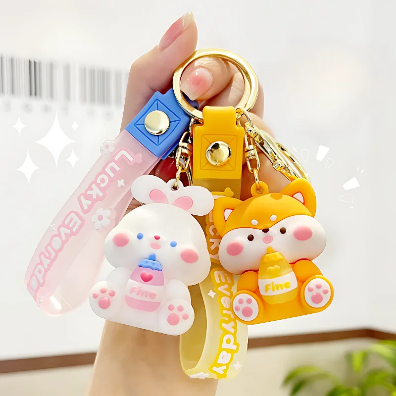 1-20PCS Luck Drinks Keychain Pvc Doll Key Chain Cartoon Bag Pendant Soft Plastic Doll Car Key Chain Bag Pendant Small Gift
1-20PCS Luck Drinks Keychain Pvc Doll Key Chain Cartoon Bag Pendant Soft Plastic Doll Car Key Chain Bag Pendant Small Gift