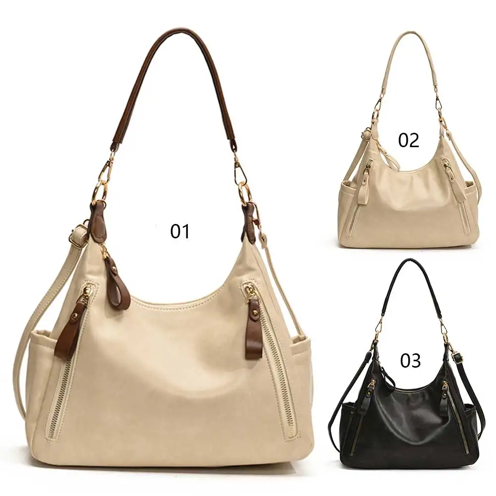 Женская модная сумка через плечо, большая вместительная универсальная сумка-слинг, однотонная повседневная сумка-тоут, женская дорожная сумка для работы
Женская модная сумка через плечо, большая вместительная универсальная сумка-слинг, однотонная повседневная сумка-тоут, женская дорожная сумка для работы