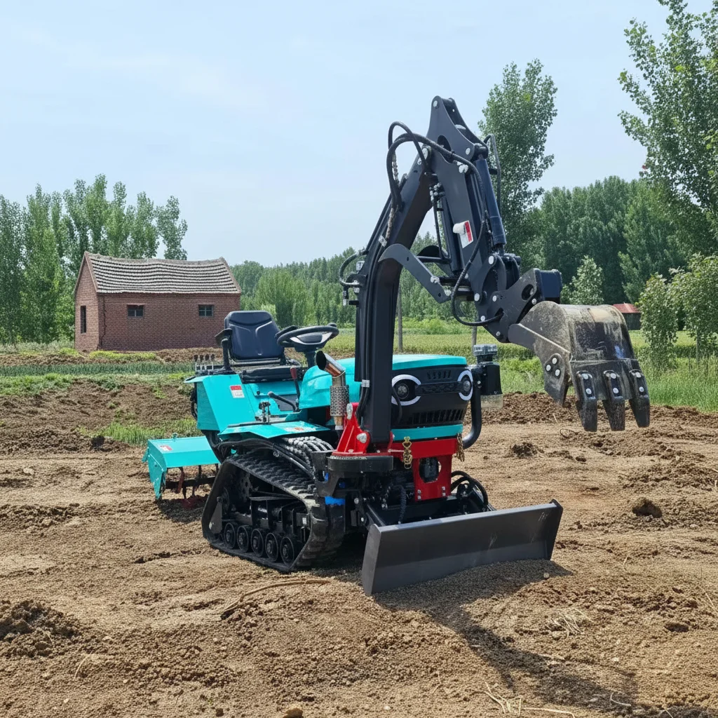 Small Crawler Tractor 22Hp 25Hp Rubber Track Walking Tractor Low Fuel Consumption Home Farm Cultivation Machinery
Small Crawler Tractor 22Hp 25Hp Rubber Track Walking Tractor Low Fuel Consumption Home Farm Cultivation Machinery