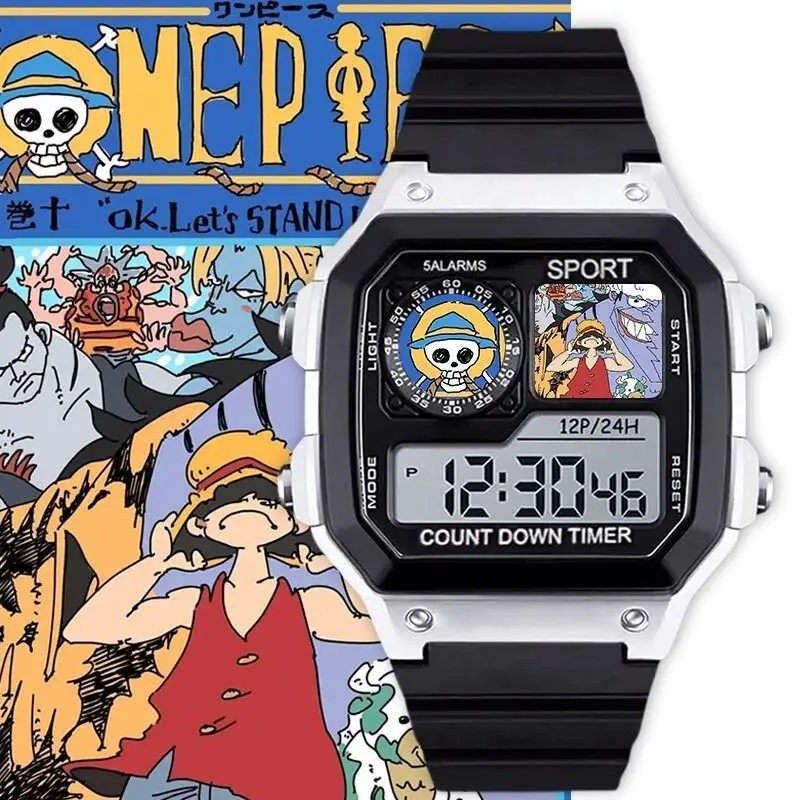 One Piece Anime Character Cartoon Style Waterproof Electronic Digital Watch Plastic Case Students Unisex Gift Attractive Design
One Piece Anime Character Cartoon Style Waterproof Electronic Digital Watch Plastic Case Students Unisex Gift Attractive Design