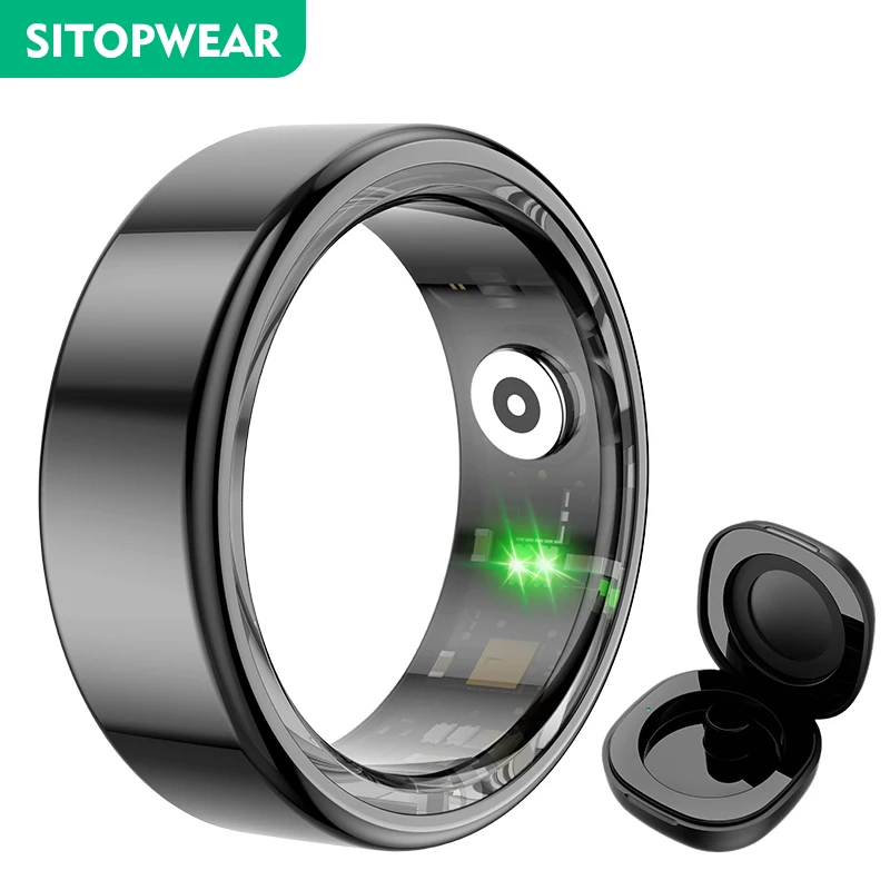 Новинка 2025 года, умное кольцо SITOPWEAR, корпус из титановой стали военного класса, мониторинг здоровья, IP68 и 3 атм, водонепроницаемые, мультиспортивные режимы
Новинка 2025 года, умное кольцо SITOPWEAR, корпус из титановой стали военного класса, мониторинг здоровья, IP68 и 3 атм, водонепроницаемые, мультиспортивные режимы