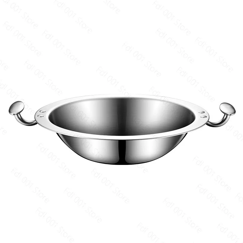 304 Stainless Steel Thick Hot Pot Large Capacity for Induction Gas Cooker
304 Stainless Steel Thick Hot Pot Large Capacity for Induction Gas Cooker