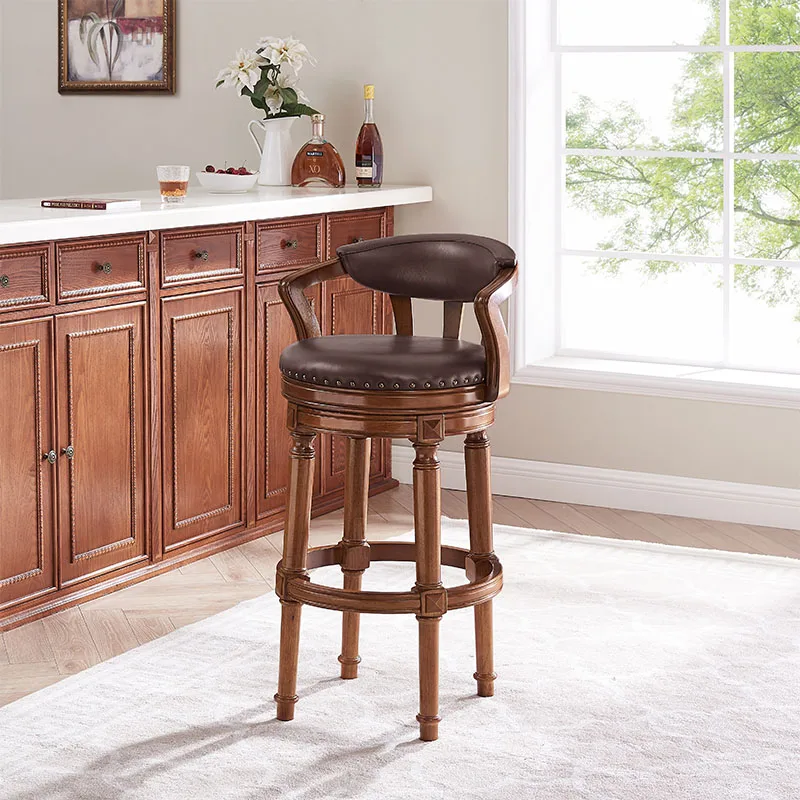 Aesthetic Bar Chair Wood Household High Stool American Kitchen Ergonomic Events Parties Commercial Sgabello Cucina Bar Furniture
Aesthetic Bar Chair Wood Household High Stool American Kitchen Ergonomic Events Parties Commercial Sgabello Cucina Bar Furniture