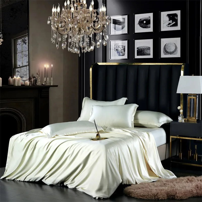 Quality White Duvet Cover Set Bed Sheet 2Pillowcases Twin Double Queen Eucalyptus Lyocell Natural Silky Soft Cooling Bedding set
Quality White Duvet Cover Set Bed Sheet 2Pillowcases Twin Double Queen Eucalyptus Lyocell Natural Silky Soft Cooling Bedding set