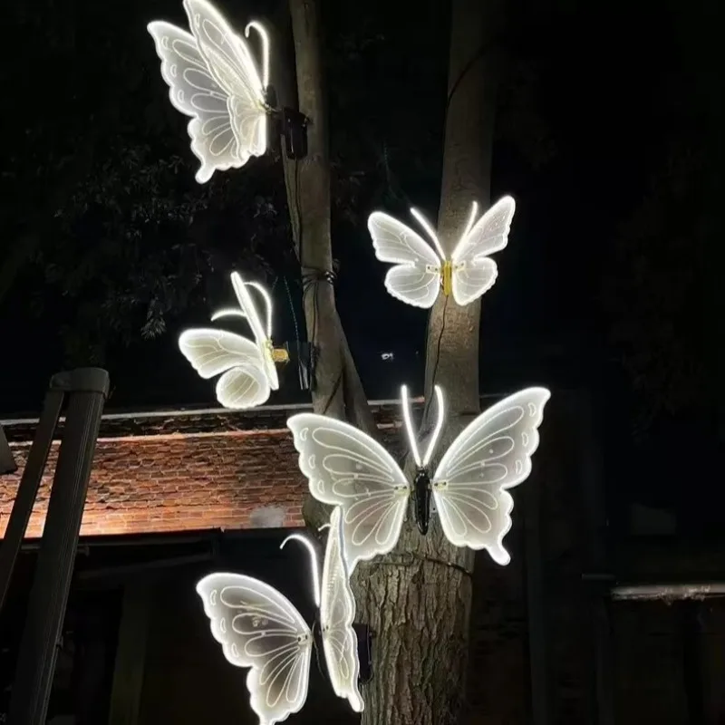 Design Outdoor Lighting Emitting Diode Butterfly Dynamic Simulation Christmas Landscape Decorative Lighting
Design Outdoor Lighting Emitting Diode Butterfly Dynamic Simulation Christmas Landscape Decorative Lighting