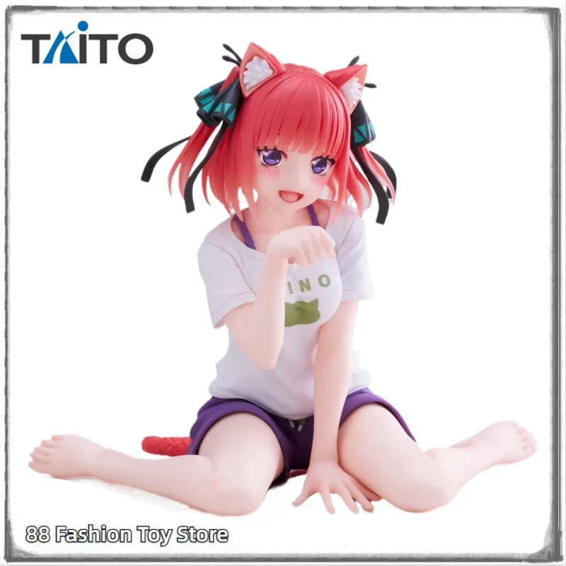В наличии оригинальная настольная одежда TAiTO Cute The Quintessential Quintuplets Nakano Nino, новая домашняя одежда с рисунком кота ~ 13 см, аниме-фигурка
В наличии оригинальная настольная одежда TAiTO Cute The Quintessential Quintuplets Nakano Nino, новая домашняя одежда с рисунком кота ~ 13 см, аниме-фигурка