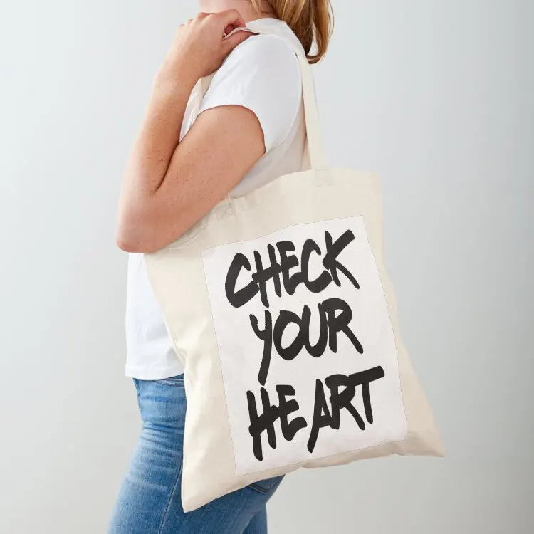 Check Your Heart Tote Bag Large bags for women shoping bag supermarket folding bag Beach
Check Your Heart Tote Bag Large bags for women shoping bag supermarket folding bag Beach