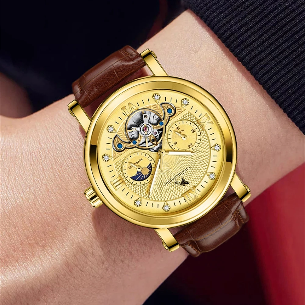 2025 New Trendy Diamond Men's Mechanical Watch Star Popular Men's Watch Simple Fashion Men's Watch Classic High end Men's Watch
2025 New Trendy Diamond Men's Mechanical Watch Star Popular Men's Watch Simple Fashion Men's Watch Classic High end Men's Watch