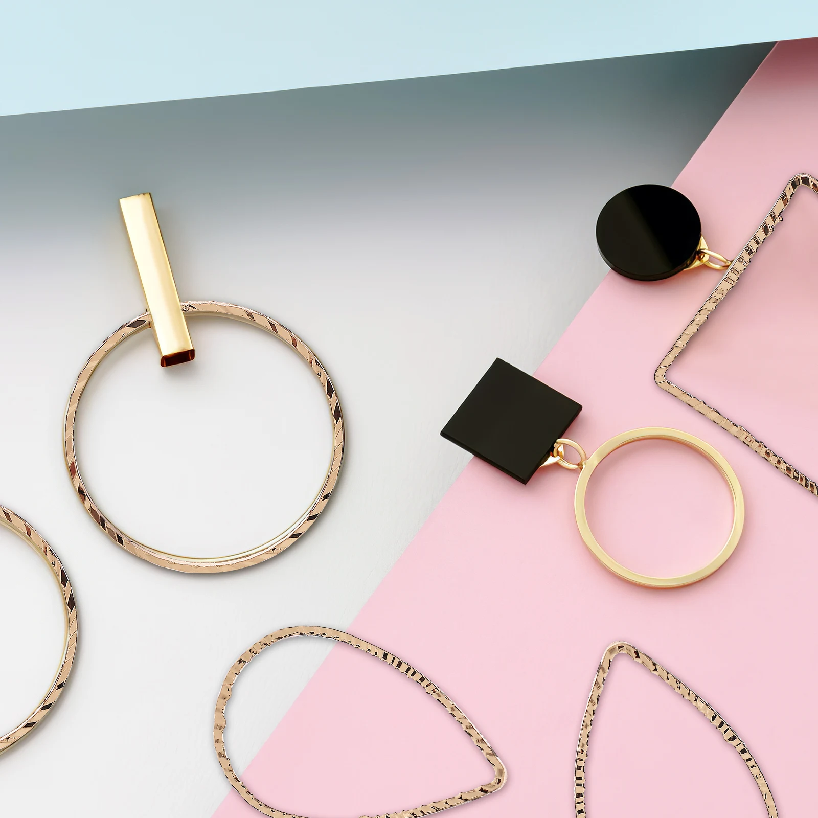 30pcs Earring Hoops For Jewelry Making Supplies Geometric Shaped Jewelry Findings DIY Earring Charms Durable
30pcs Earring Hoops For Jewelry Making Supplies Geometric Shaped Jewelry Findings DIY Earring Charms Durable