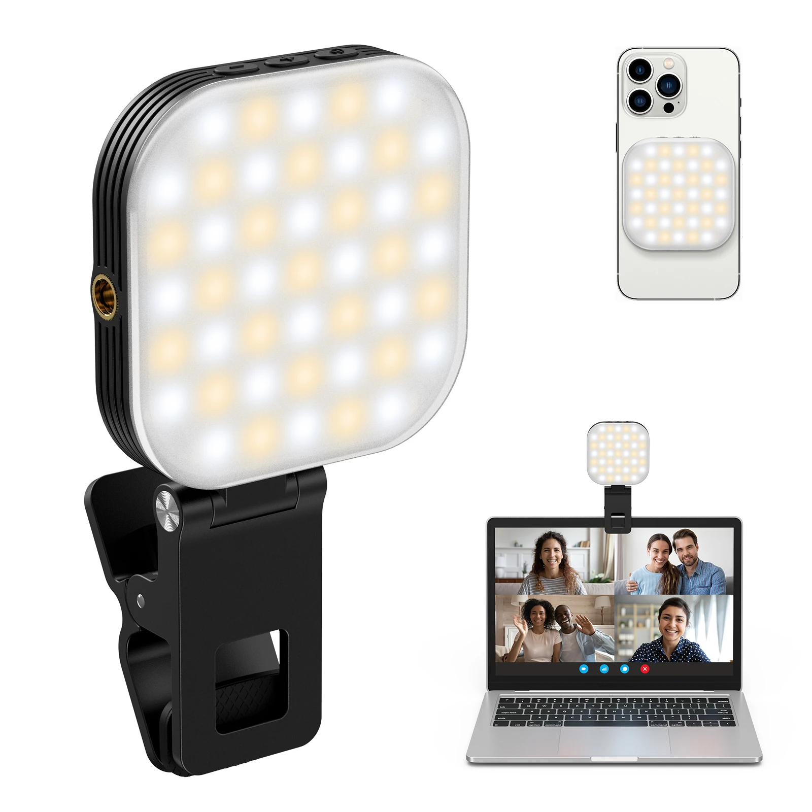 Mini Magnetic Selfie Lights Square LED Lamp Universal Selfie Artifact for Makeup Vlog Holder for Phone Portable Phone Light
Mini Magnetic Selfie Lights Square LED Lamp Universal Selfie Artifact for Makeup Vlog Holder for Phone Portable Phone Light
