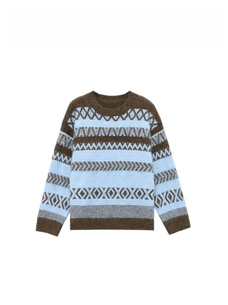 Вязаный свитер в стиле ретро, круглый зимний свитер с кисточками, Новое поступление, женский модный повседневный длинный трикотаж све
Вязаный свитер в стиле ретро, круглый зимний свитер с кисточками, Новое поступление, женский модный повседневный длинный трикотаж све