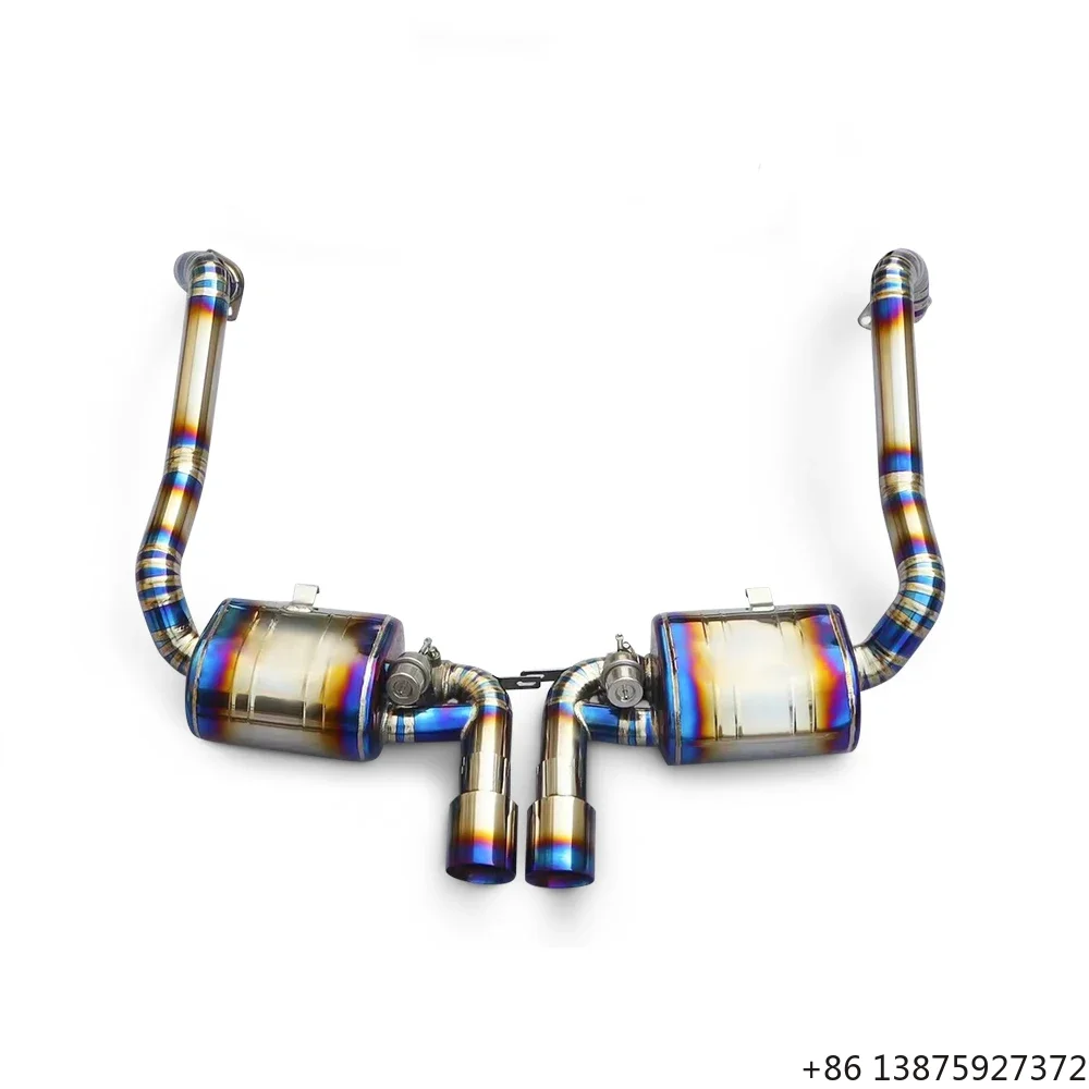 High-Flow Racing Exhaust for 718 Boxster 2.0T 2016-2023, Deep Sporty Sound, Perfect Bolt-on Installation
High-Flow Racing Exhaust for 718 Boxster 2.0T 2016-2023, Deep Sporty Sound, Perfect Bolt-on Installation